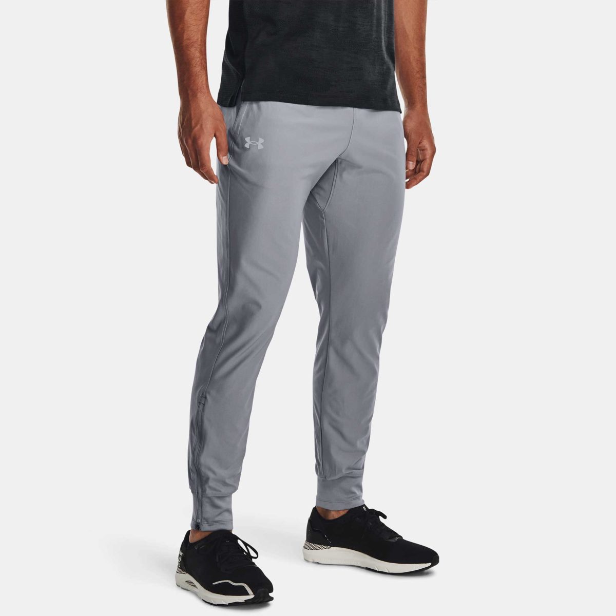 Under Armour Qualifier Run Elite Pants Men's Running Apparel Steel Light Heather