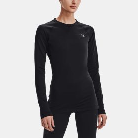 Under Around ColdGear Crew Women's Running Apparel Black