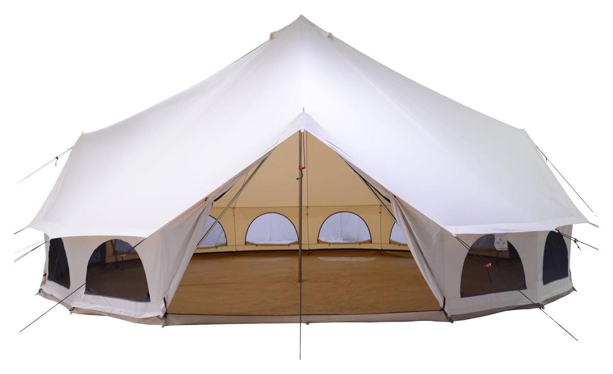 White Duck Outdoors Avalon Optimus 23' Fire-Water-Repellent Bell Tent