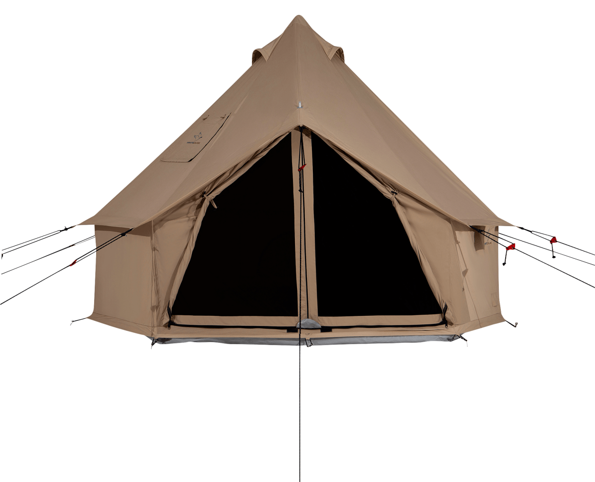 White Duck Outdoors Regatta 10' Water-Repellent Bell Tent - Sandstone Beige