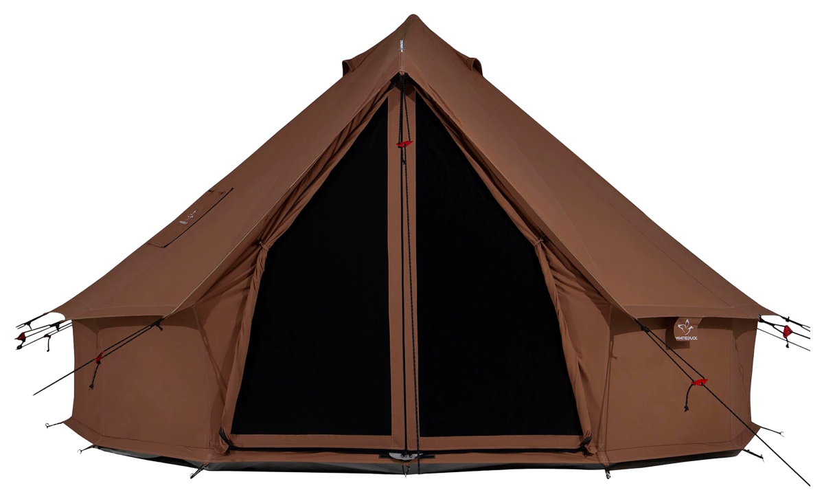 White Duck Outdoors Regatta 13' Fire-Water-Repellent Bell Tent - Desert Red