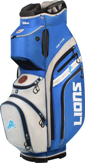 Wilson Detroit Lions Golf Cart Bag 2024