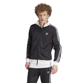 adidas Originals Mens adidas Originals Adicolor Classics Beckenbauer Track Jacket - Mens Black/White Size L