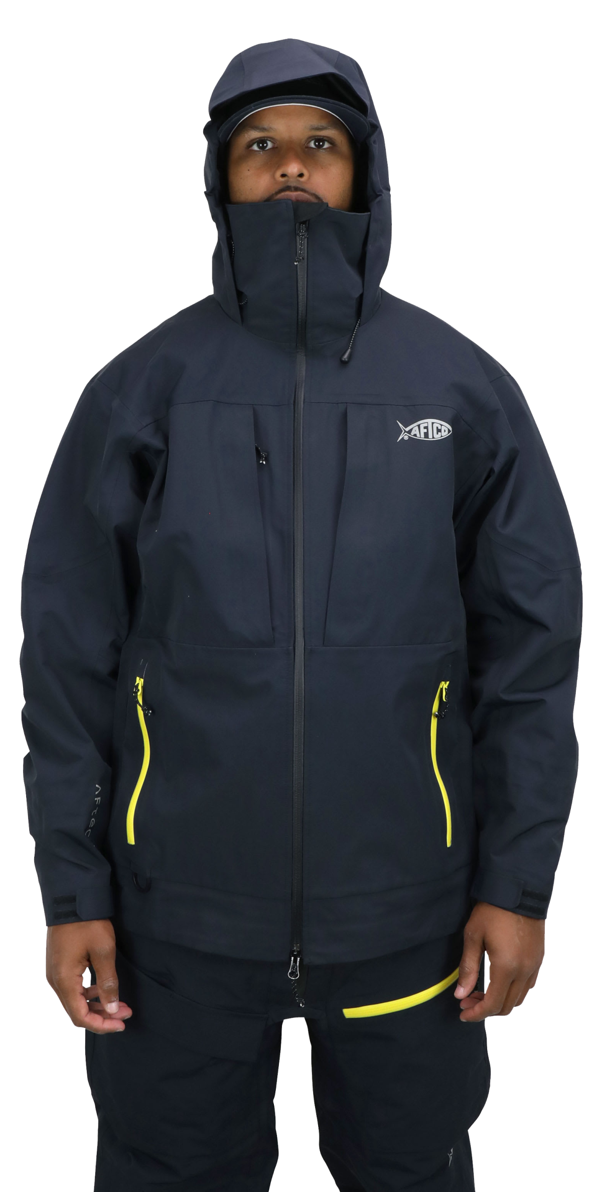 AFTCO Barricade Elite Jacket for Men - Black - 2X