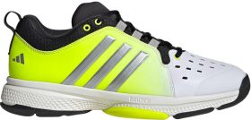 Adidas Men's Court Pickleball Shoes (Cloud White/Silver Metallic/Core Black)