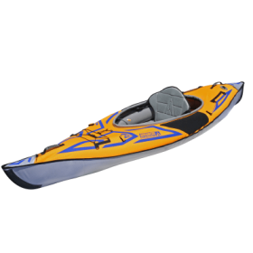 Advanced Elements AdvancedFrame Sport Inflatable Kayak in Orange with Pump