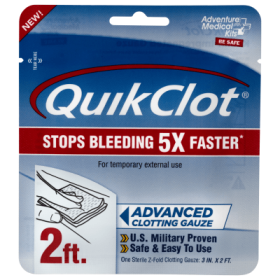 Advanced Medical Kits QuikClot Clotting Gauze - 3" x 24"