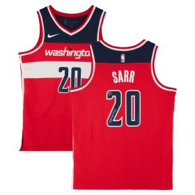 Alexandre Sarr Washington Wizards Autographed Nike Red Icon Edition Swingman Jersey with "2024 #2 Pick" Inscription