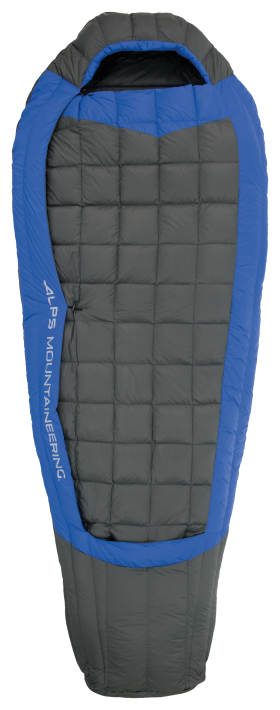 Alps Mountaineering Fusion 40° Zipper-Free Hybrid Mummy Sleeping Bag