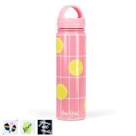 Ame & Lulu Court & Course Water Bottle Green Ace