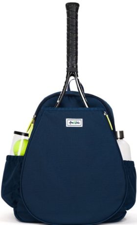 Ame & Lulu Game On Tennis Backpack (Navy/Lime)