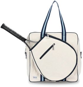 Ame & Lulu Hamptons Tennis Tour Bag (Two Tone Blue)