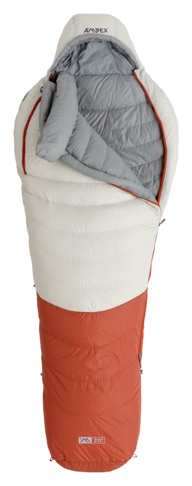 Ampex Sanson 20° Mummy Sleeping Bag - 84"