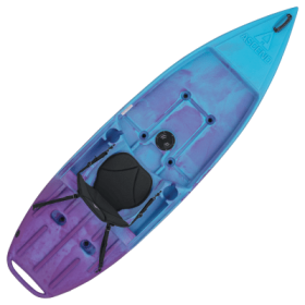 Ascend 9R Sport Sit-On-Top Kayak - Blue/Purple