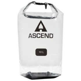 Ascend Clear Dry Bag - Clear - 10L