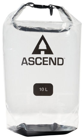 Ascend Clear Dry Bag - Clear - 10L