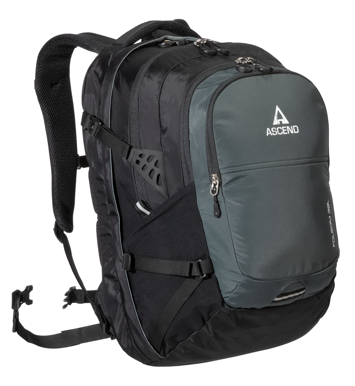 Ascend Folsom 39L Daypack - Black