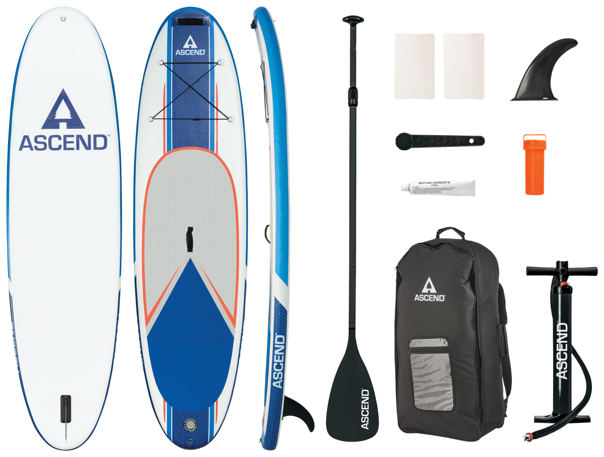 Ascend Inflatable Stand-Up Paddleboard Package