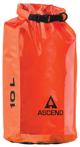 Ascend Lightweight Dry Bag with Window - 10 Liters