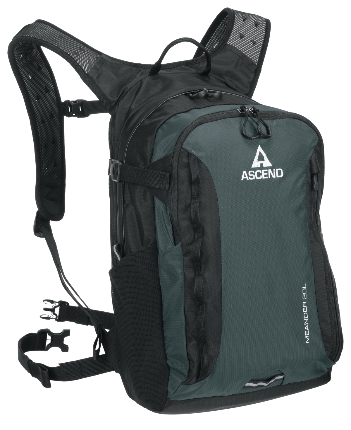 Ascend Meander 20L Daypack - Black