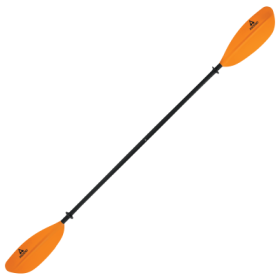 Ascend Trek Kayak Paddle - Orange - 220 cm