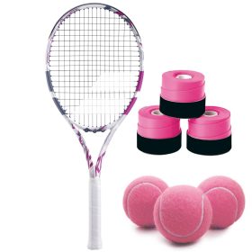 Babolat Evo Aero Lite Pink Tennis Racquet - Singles Player Pack