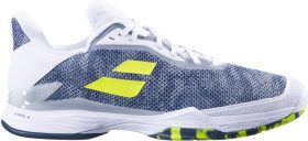 Babolat Men's Jet Tere Clay Court Tennis Shoes (White/Dark Blue)