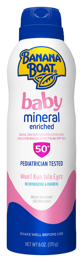 Banana Boat Baby Mineral-Enriched Sunscreen Lotion Spray