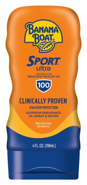 Banana Boat Sport Performance Broad Spectrum Sunscreen Lotion - 4 oz. - SPF100