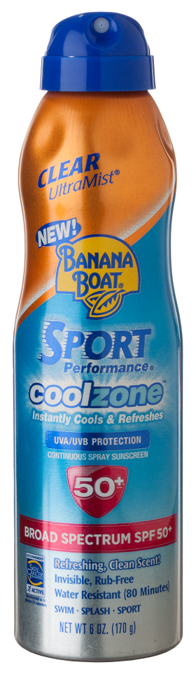 Banana Boat UltraMist Sport Performance CoolZone Sunscreen