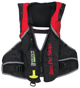 Bass Pro Shops AM33 All-Clear Auto/Manual Deluxe Inflatable Life Vest