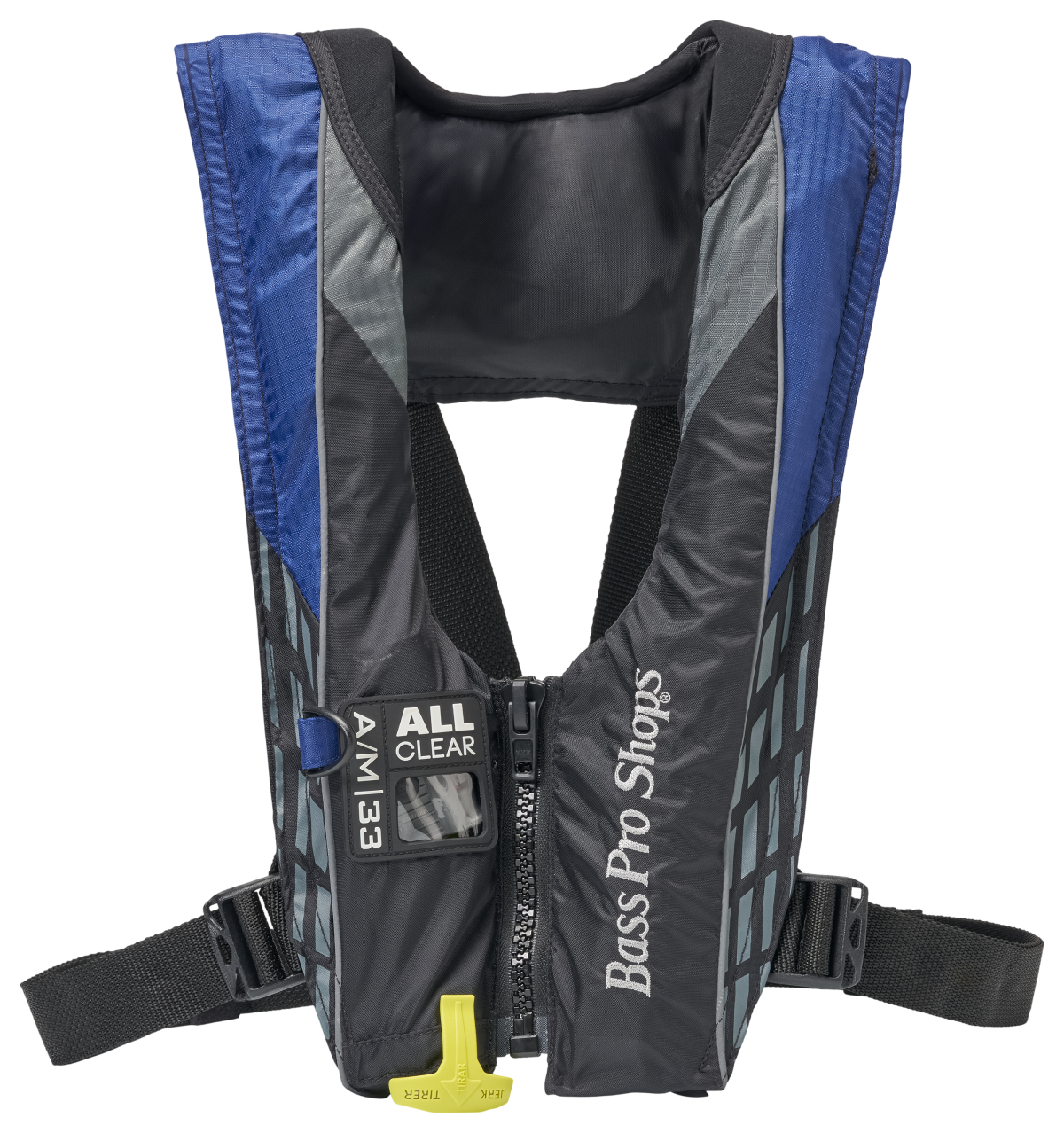 Bass Pro Shops AM33 All-Clear Inflatable Life Vest - Blue