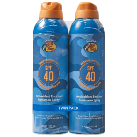 Bass Pro Shops Antioxidant-Enriched SPF 40 Sunscreen Spray 2-Pack