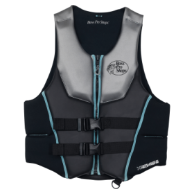 Bass Pro Shops Dual-Size Platinum Neoprene Segmented Life Jacket for Ladies - L