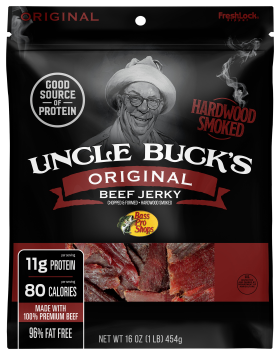 Bass Pro Shops Uncle Buck's Original Beef Jerky - 16 oz