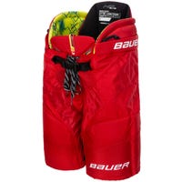 Bauer Elite Junior Ice Hockey Pants in Red Size Small