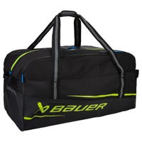 Bauer Premium Carry Junior Hockey Equipment Bag - 2024 Model in Black/Yellow