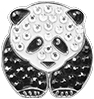 Bella Crystal Ball Marker - Panda Bear