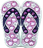 Bella Crystal Ball Marker - Pink Flip Flop