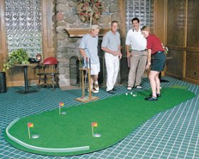 Big Moss Admiral Golf' Putting Green V2 - 6'x15'