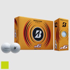 Bridgestone e6 Golf Balls Yellow (3EYX6D)