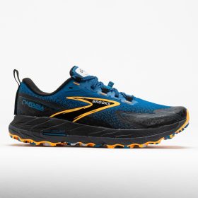 Brooks Cascadia 18 Men's Trail Running Shoes Blue Sapphire/Black/Orange