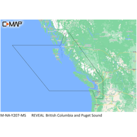 C-MAP Reveal SD Card Map Chart - British Columbia & Puget Sound