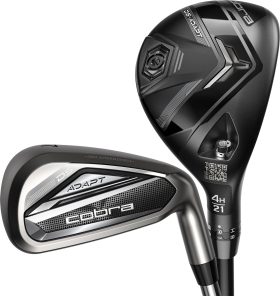 COBRA DS-ADAPT Hybrid Combo Iron Set 2025 - RIGHT - 5H,6-PW,GW - KBS PGI 65 A - Golf Clubs