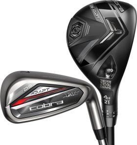 COBRA DS-ADAPT MAX Hybrid Combo Iron Set 2025 - RIGHT - 5H,6-PW,GW - KBS PGI 65 A - Golf Clubs