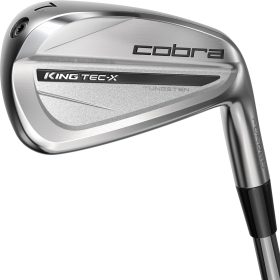 COBRA KING TEC X Irons 2025 - RIGHT - KBS T-LITE REG - 5-PW,GW - Golf Clubs