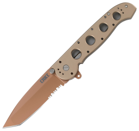 CRKT M16-14D Desert Tan Tanto Tactical Folding Knife