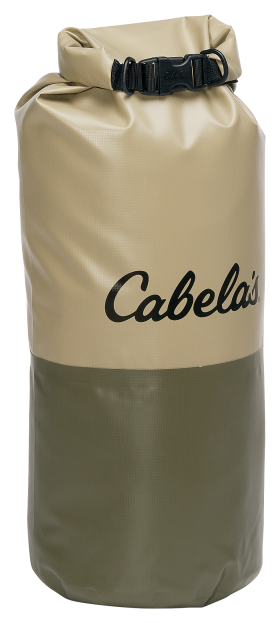 Cabela's Boundary Waters Roll-Top Dry Bag - Tan - 20L