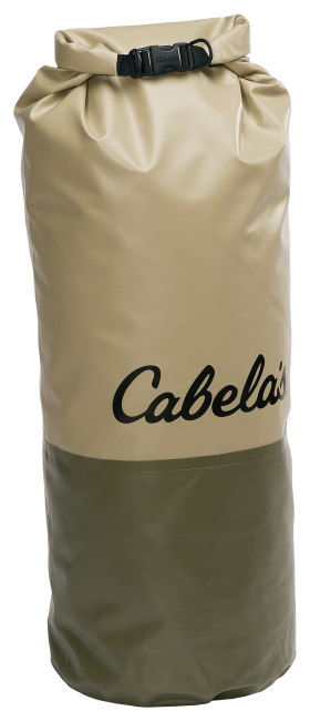 Cabela's Boundary Waters Roll-Top Dry Bag - Tan - 57L