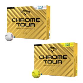 Callaway Chrome Tour 24 Triple Track Golf Ball White